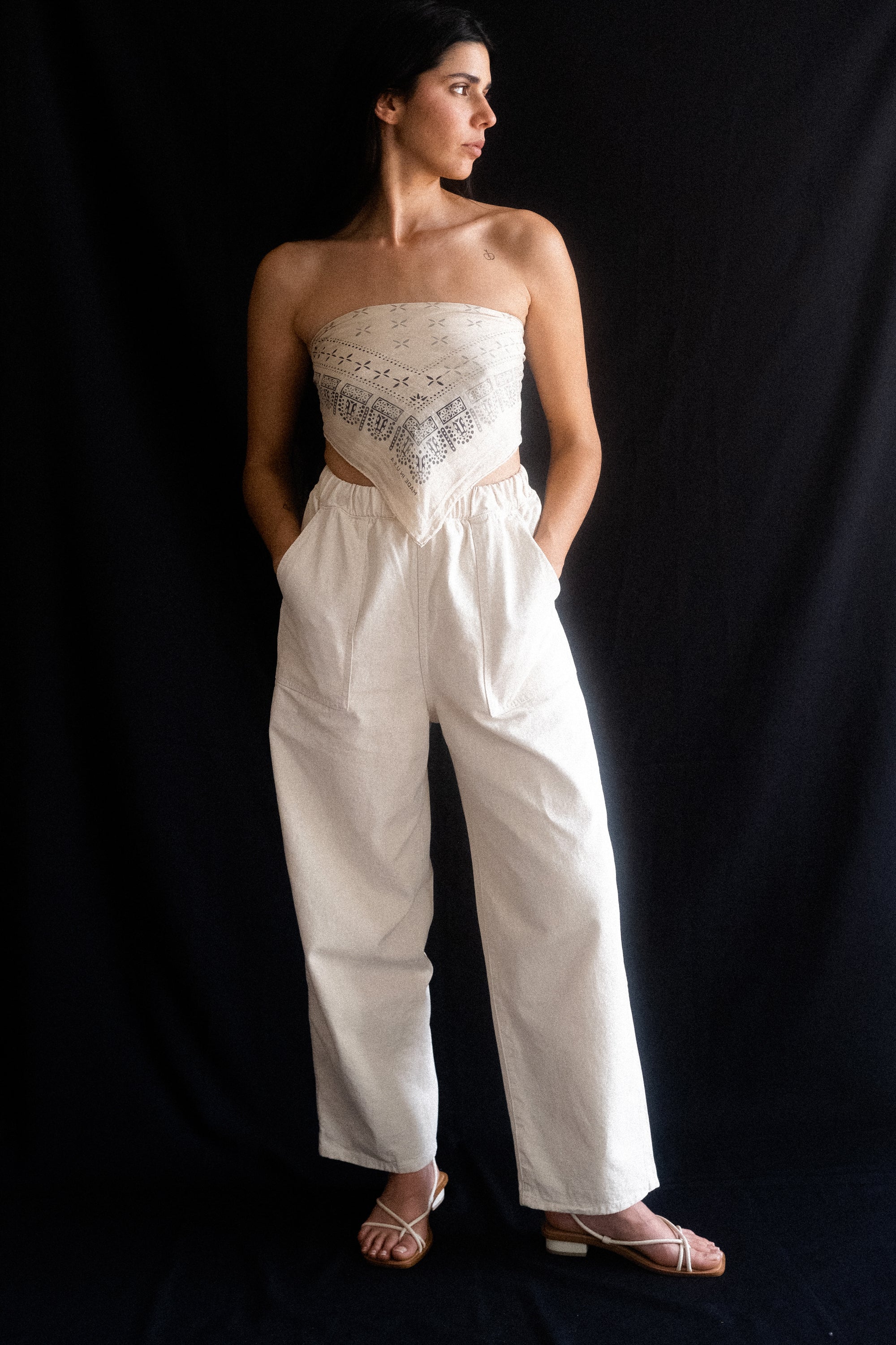 1930s Bandana, Regen Silk, Bare - Image 3