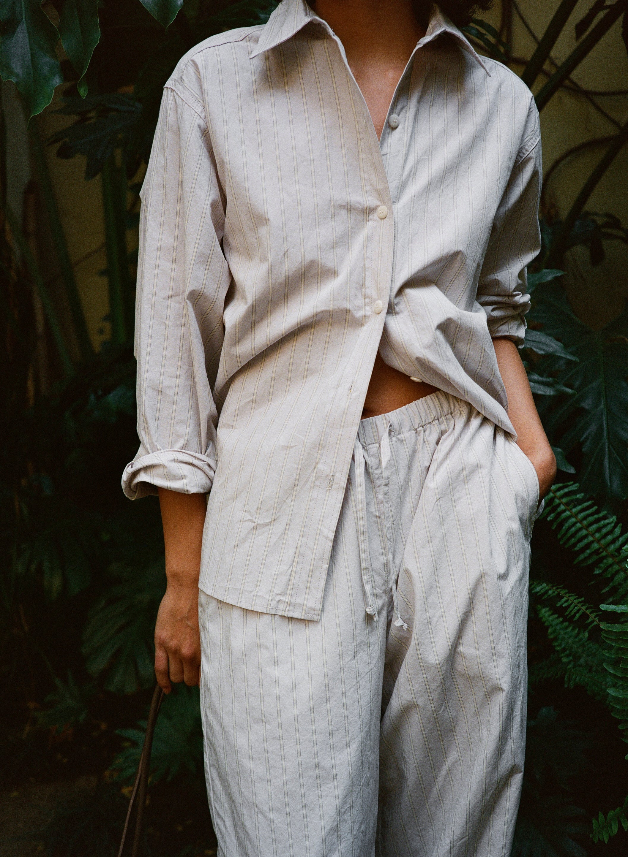 Marcie Shirt, Japanese Organic Cotton, Isla Stripe - Image 8