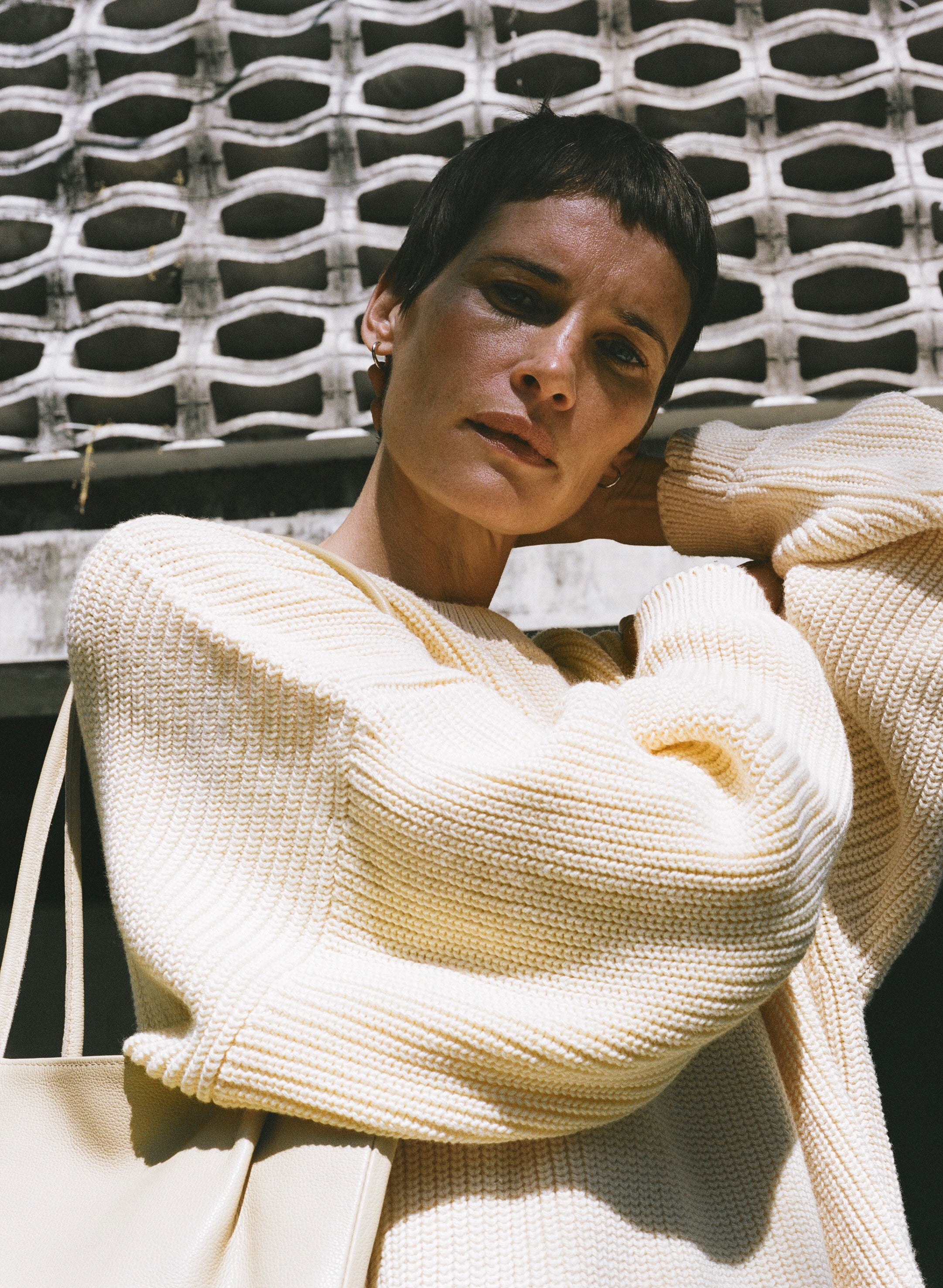 Chleo Crew, Organic Cotton, Butter - Image 8