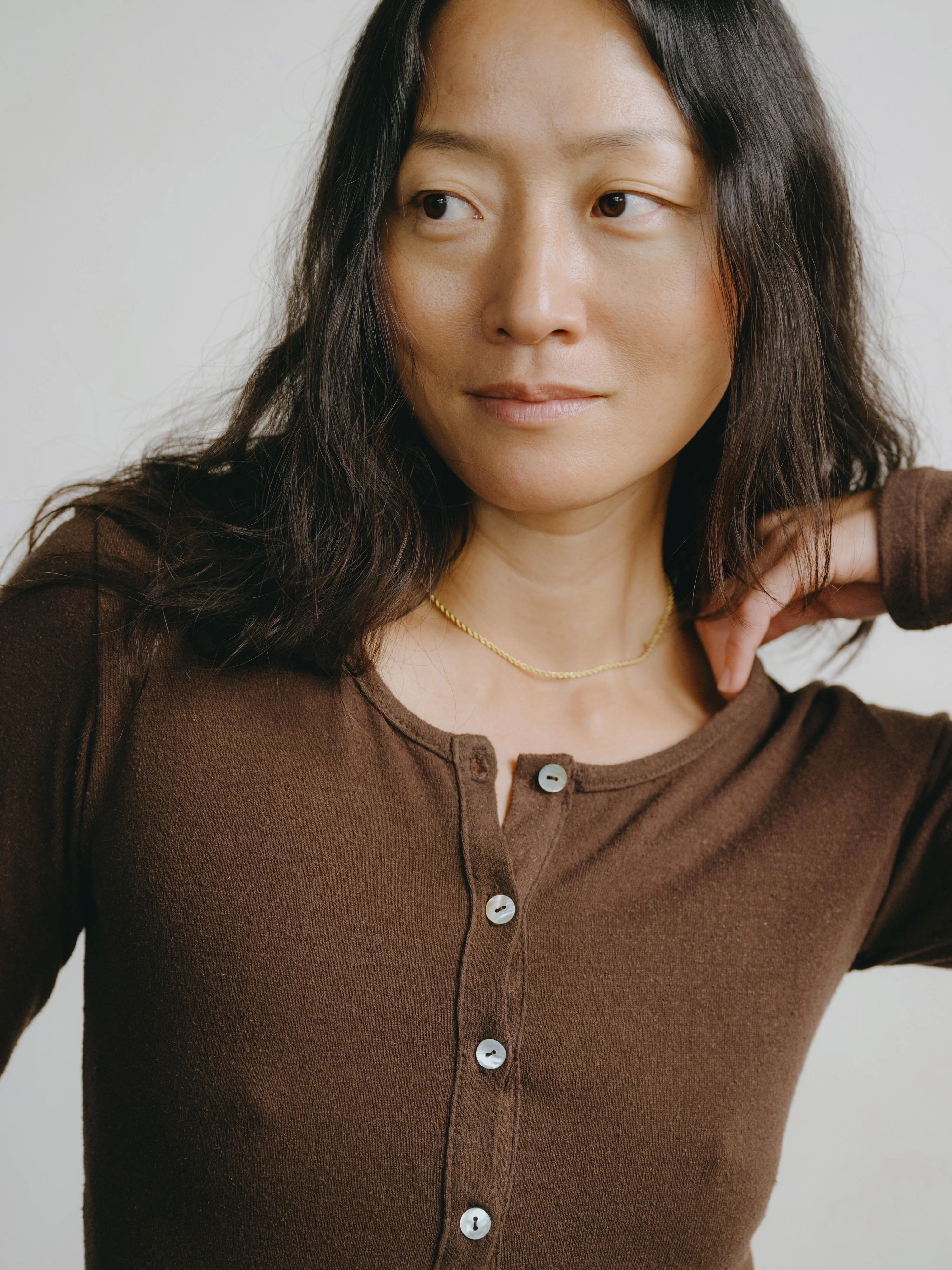 Ryan Cardi, Regen Silk Noil Jersey, Manzanita - Image 3